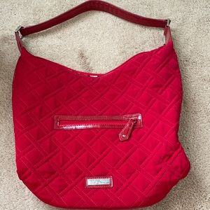 Vera Bradley red satchel